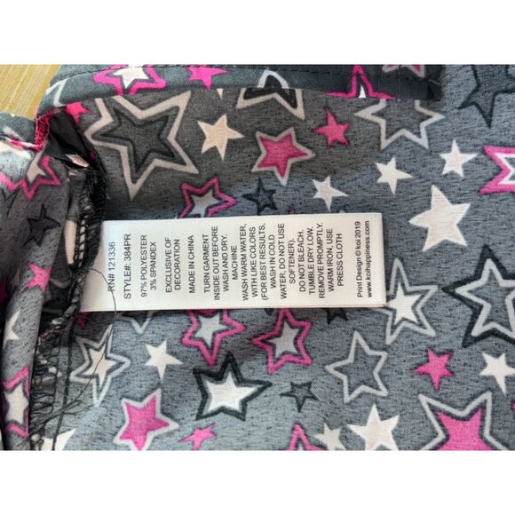 Koi Basics Women size 3X Top V-Neck star scrubs New with tags - Picture 5 of 8